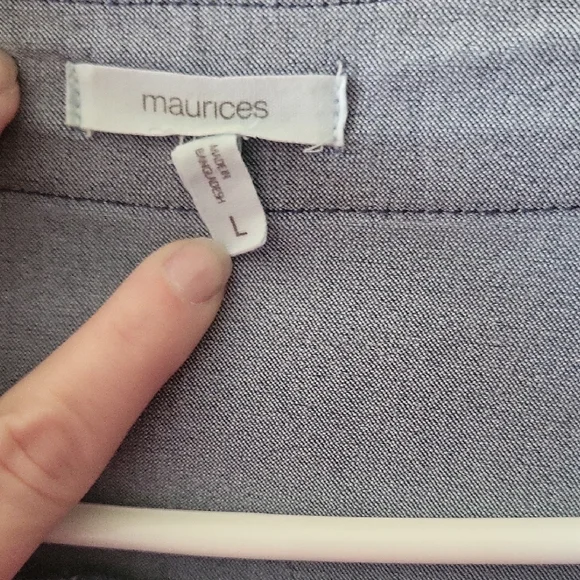 Maurices Blue Denim Dress with Belt - Picture 3 of 3